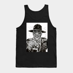 Zombie Drill Sargent Tank Top